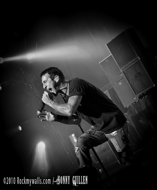 Godsmack Live! - Los Angeles, California Nokia Live Theatre November 4, 2010 Image placed on the Godsmack.com website with permission from the Photographer (Sonny Guillen) - No other use or distribution has been authorized.