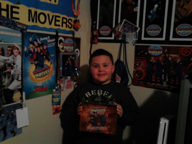 This is Hunter! This rad dude won a Movers lunchbox that was autographed by Rich, Scott, Dave & Smitty just by being a member of the fan club! Congratulations Hunter!